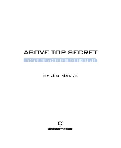 Tapa de Above top secret