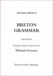 Tapa de Breton grammar