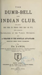 Tapa de The dumb-bell and Indian club