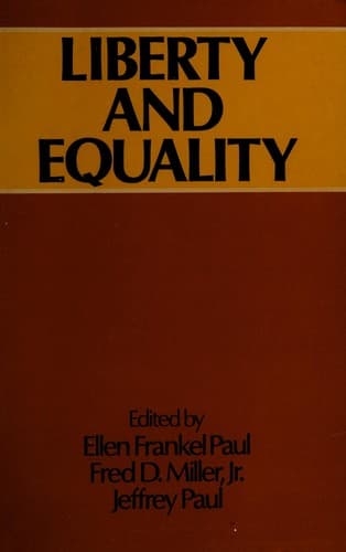 Tapa de Liberty and equality