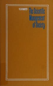 Tapa de The scientific management of society