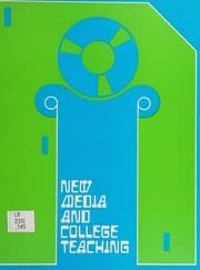 Tapa de New media and college teaching