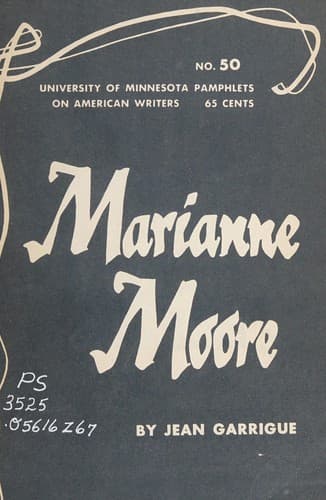 Tapa de Marianne Moore