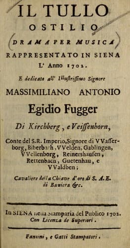 Tapa de Il Tullo Ostilio
