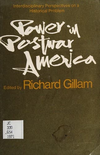 Tapa de Power in postwar America