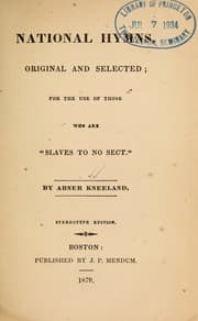 Tapa de National hymns, original and selected