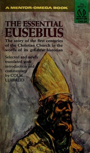 Tapa de The  essential Eusebius