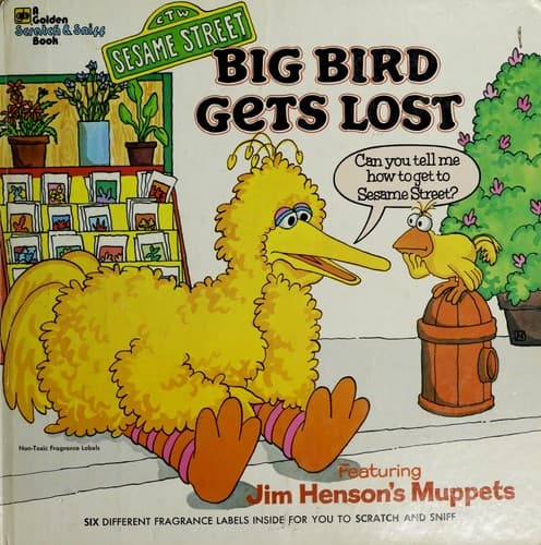 Tapa de Big Bird gets lost