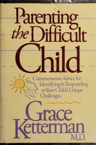 Tapa de Parenting the difficult child