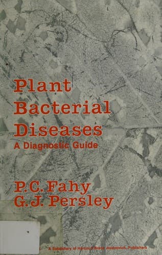 Tapa de Plant Bacterial Diseases