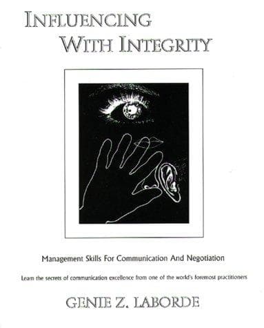 Tapa de Influencing with integrity