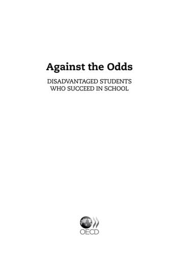 Tapa de Against the odds