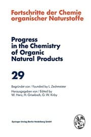 Tapa de Fortschritte der Chemie Organischer Naturstoffe / Progress in the Chemistry of Organic Natural Products 29