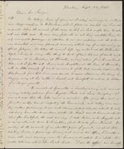 Tapa de [Letter to] Dear bro[ther] George