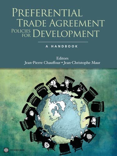 Tapa de Preferential trade agreement policies for development