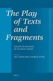Tapa de The play of texts and fragments