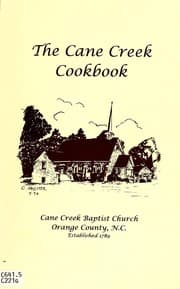 Tapa de The Cane Creek cookbook