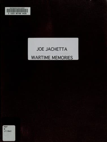 Tapa de Joe Jachetta