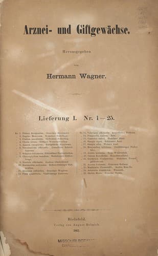 Tapa de Arznei- und Giftgewächse