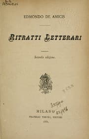 Tapa de Ritratti Letterari