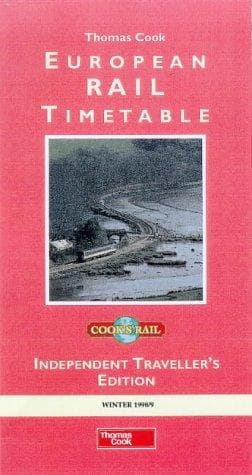 Tapa de European Rail Timetable
