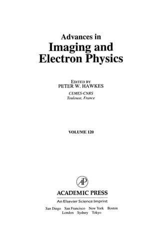 Tapa de Advances in Imaging and Electron Physics