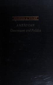 Tapa de American government and politics. --