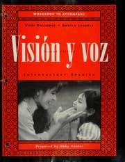 Tapa de Workbook to accompany Visión y voz
