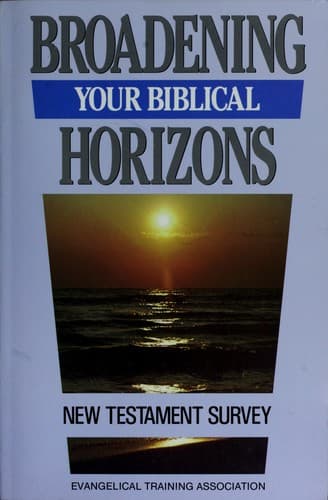 Tapa de New Testament survey