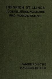 Tapa de Heinrich Stillings