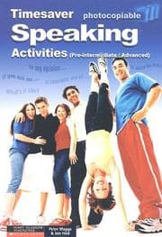 Tapa de Timesaver speaking activities