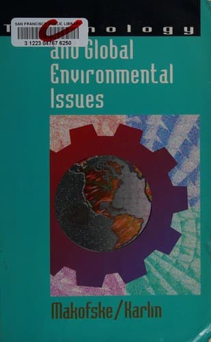 Tapa de Technology and global environmental issues