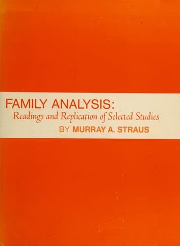 Tapa de Family analysis