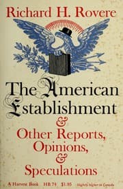 Tapa de The American establishment