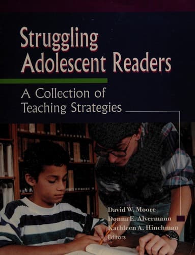 Tapa de Struggling adolescent readers