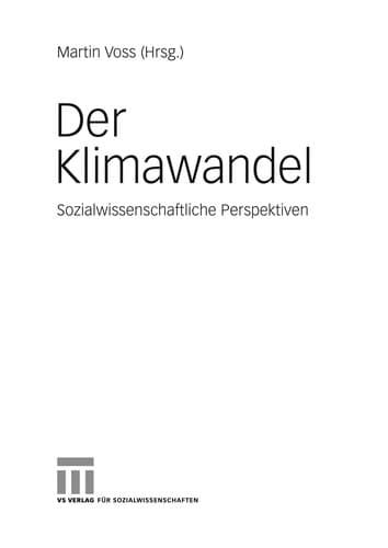 Tapa de Der Klimawandel