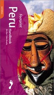 Tapa de Peru handbook