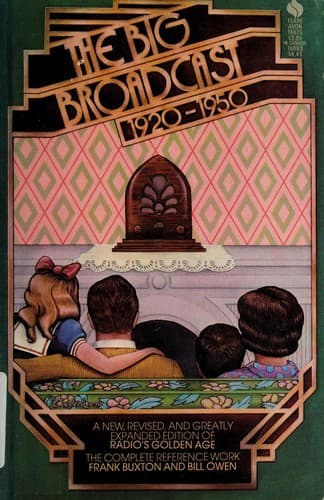 Tapa de The big broadcast, 1920-1950