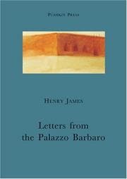 Tapa de Letters from the Palazzo Barbaro