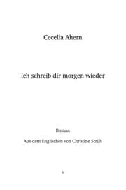Tapa de Ich schreib dir morgen wieder