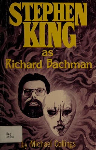 Tapa de Stephen King as Richard Bachman