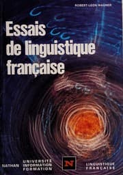 Tapa de Essais de linguistique française