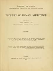 Tapa de Treasury of human inheritance