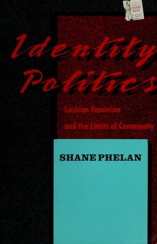 Tapa de Identity politics
