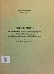 Tapa de Police Motu