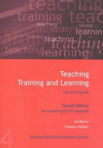 Tapa de Teaching, training and learning