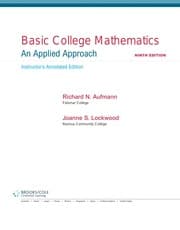 Tapa de Basic college mathematics