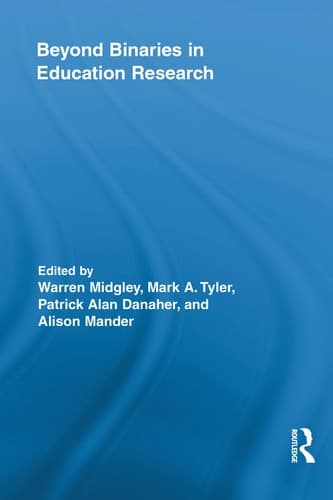 Tapa de Beyond binaries in education research