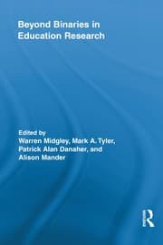 Tapa de Beyond binaries in education research