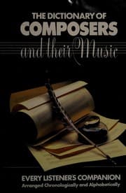 Tapa de The dictionary of composers and their music